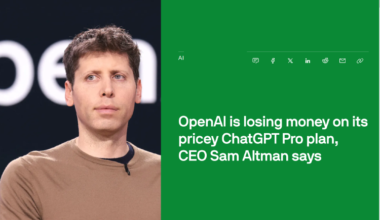 Does OpenAI's loss on ChatGPT Pro mean they're doomed?