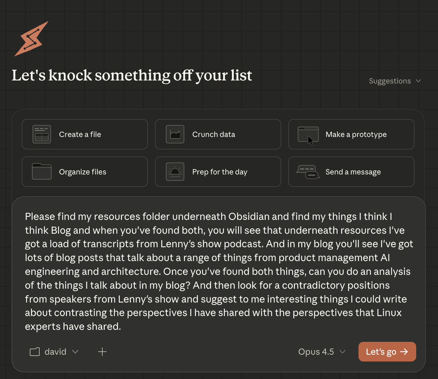 The second session. This time with access to both the transcripts and my blog.